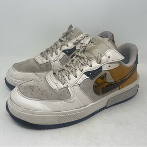Nike White and Gray Athletic Shoes